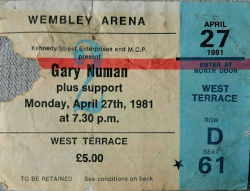 London Ticket 1981